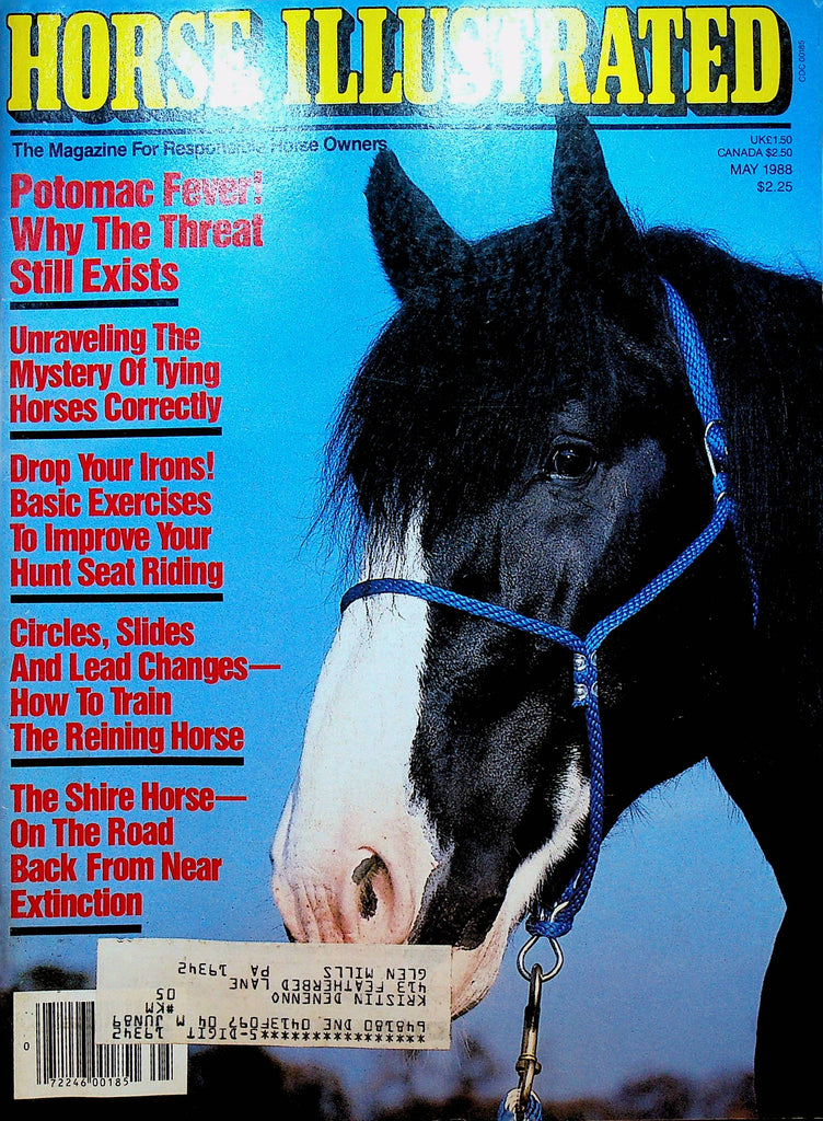 Horse Illustrated Magazine May 1988