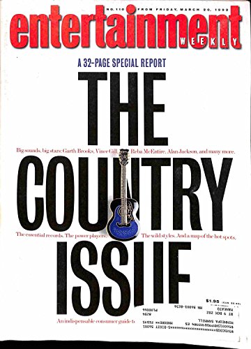 Entertainment Weekly (THE COUNTRY ISSUE....Brooks , Gill , Reba , Alan Jackson & More, March 20 , 1992)