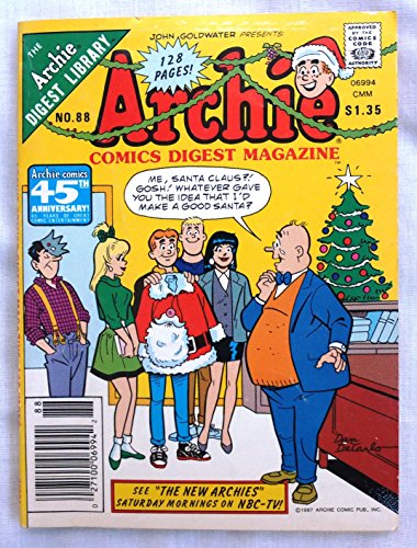 Jughead with Archie Comics Digest Magazine No. 88 (No. 88)