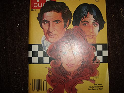 TV GUIDE ~ July 21-August 1, 1980 ~ "TAXI" ~ Judd Hirsch, Marilu Henner, Tony Danza on Cover