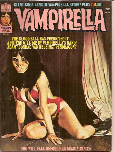 Vampirella Comic Magazine September 1976 #54 Vampi
