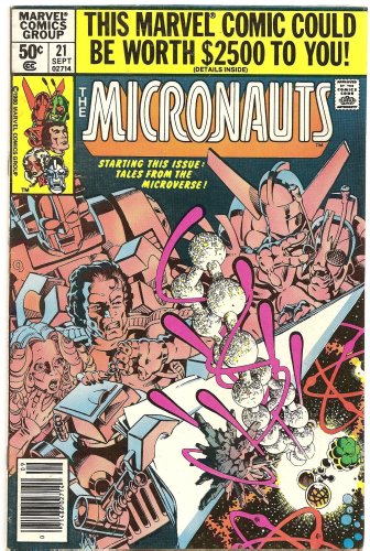 Micronauts #21 (Say It With Flowers!)