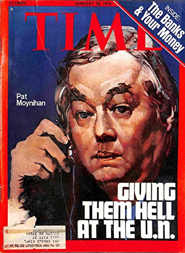Time Magazine January 26 1976 Giving Them Hell at the U.N. Pat Moynihan