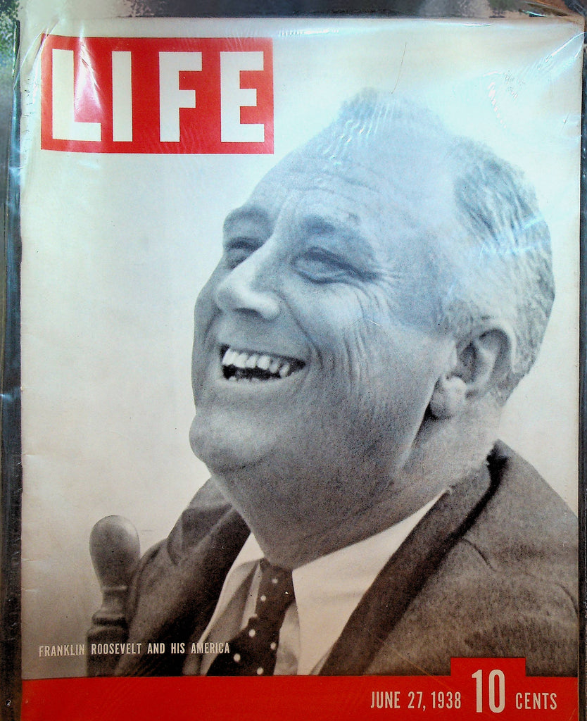 Life Magazine June 27 1938 President Franklin D Roosevelt FDR