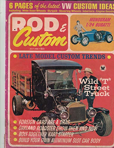 July 1966 Rod Custom Magazine
