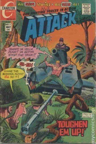 Our Fighting Forces in Action Attack #5 1972