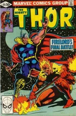 Thor #306 "Firelord Appearance"