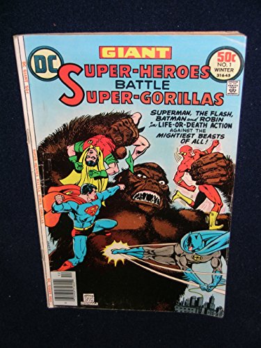 Giant Super-heroes Battle Super-gorillas, Vol 1 No 1, Winter 1976 (Comic)