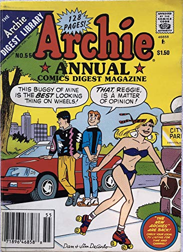 Archie *ANNUAL* Comics Digest Magazine (Archie Digest Library, No. 55)