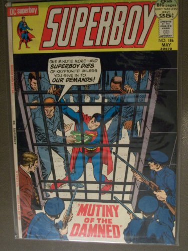 Superboy Comic Book (The Mutiny of the Damned!, 186)
