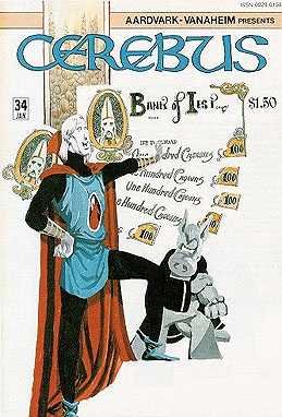 Cerebus the Aardvark, Edition# 34