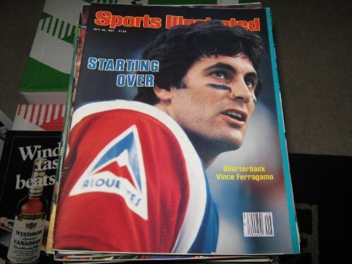 Sports Illustrated July 20 1981 Vince Ferragamo Canadian CFL