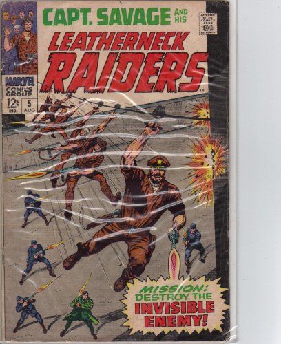Captain Savage and His Leatherneck Raiders #5 Comic Book