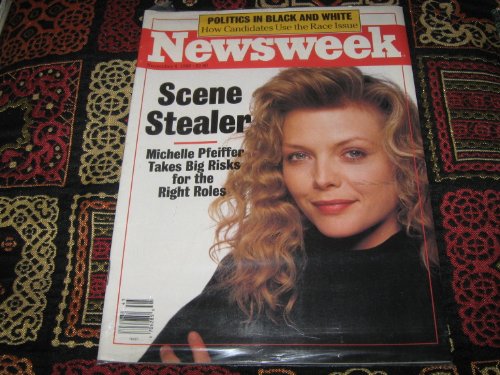 Newsweek Magazine (Michelle Pfeiffer...Scene Stealer, November 6 , 1989)