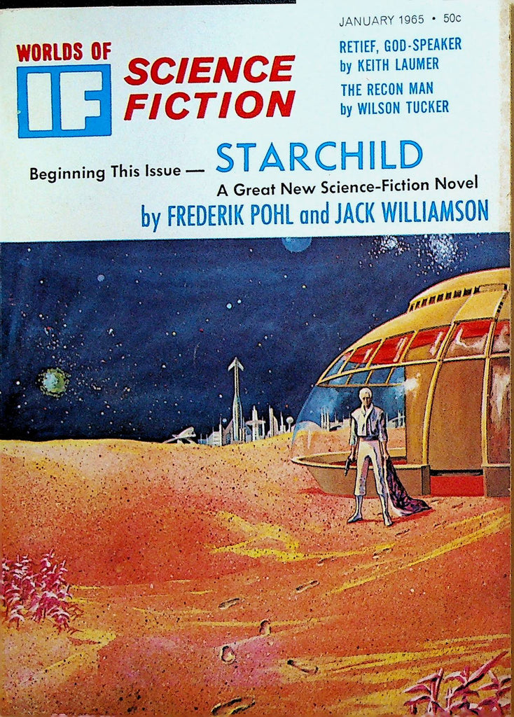 Worlds of If Science Fiction Magazine January 1965