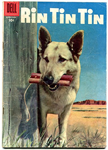 Rin Tin Tin # 12 Mar-Apr 1956 In Backfire Good CBX1E
