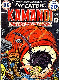 Kamandi, the Last Boy on Earth (1972 series) #18 D.STEPHENS