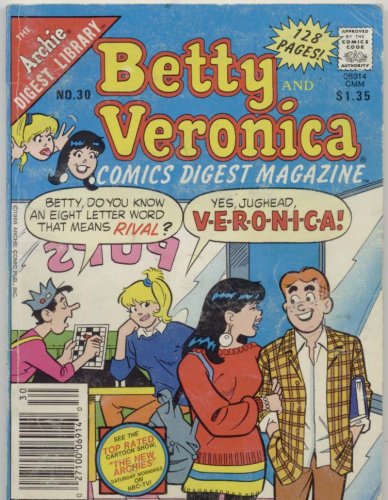 Betty and Veronica Comics Digest Magazine (30)
