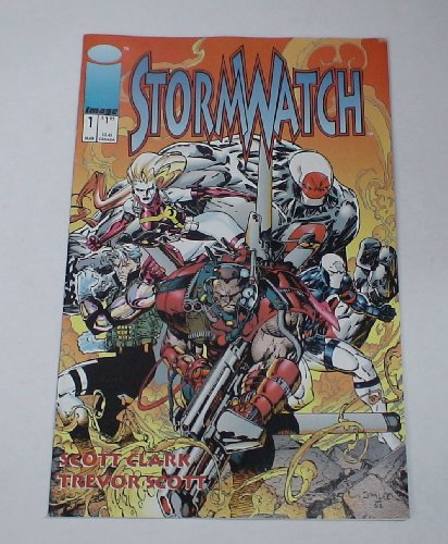 b1 IMAGE COMICS STORMWATCH #1 COMIC BOOK