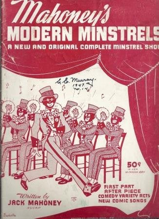 Mahoney's Modern Minstrels (Sheet Music)