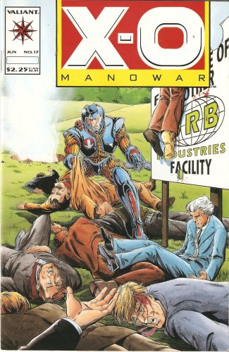 X-O Manowar #17 June 1993