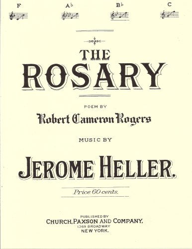 The Rosary - Solo for Medium Voice in B-Flat