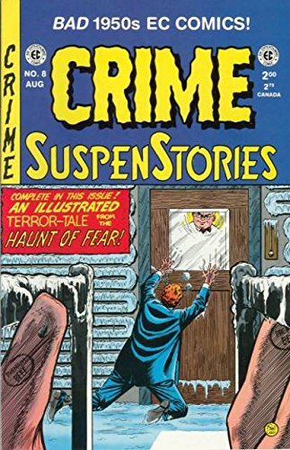 CRIME SUSPENSTORIES Comic Book #8 (1950'S Pre-Code EC reprint)