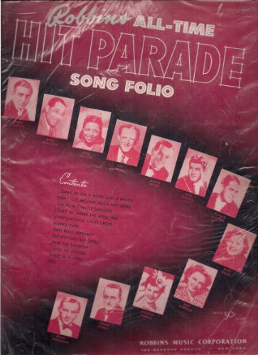 Robbins All-time Hit Parade Song Folio