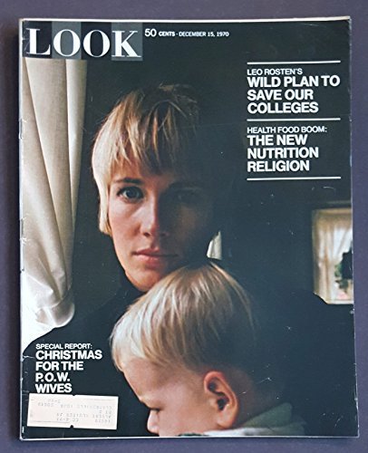 Look Magazine December 15, 1970 Christmas for the P.O.W. Wives