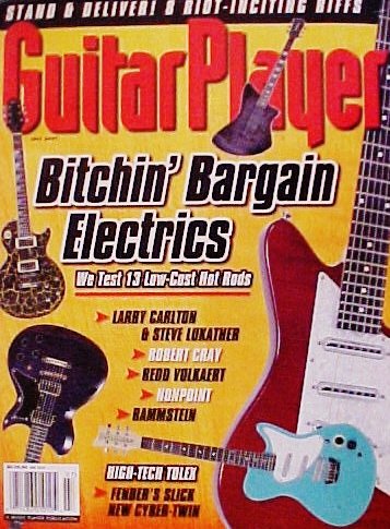 Guitar Player Magazine (July 2001)[Issue 378 / Vol. 35 / No. 7]