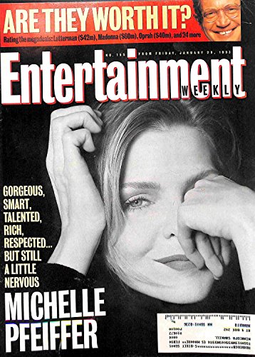 Entertainment Weekly Magazine (Michelle Pfeiffer , David Letterman , Madonna ,Oprah, January 29 , 1993)