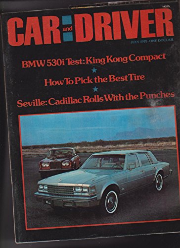 July 1975 Car and Driver Magazine