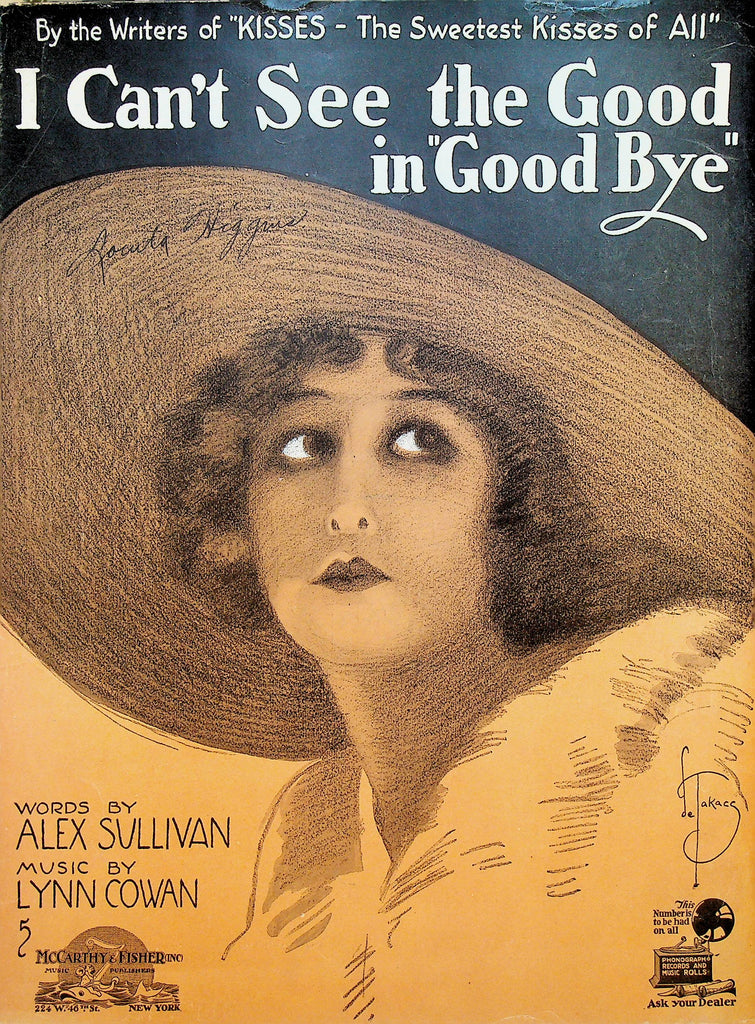 I Can't See the Good In Good Bye Sheet Music