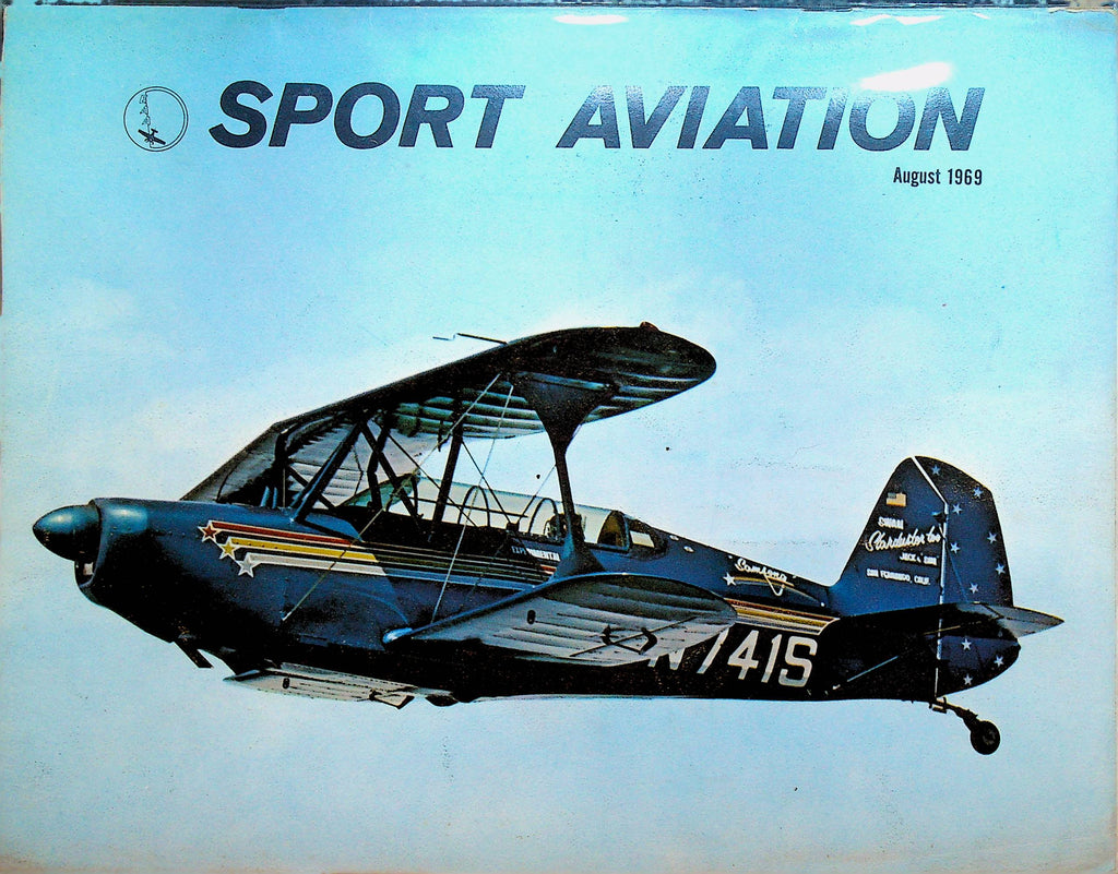 Sport Aviation Magazine August 1969