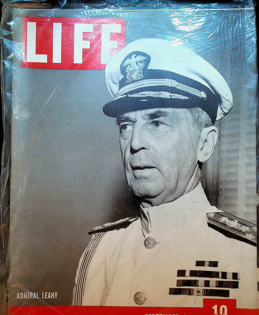 Life Magazine September 28 1942 Admiral Leahy