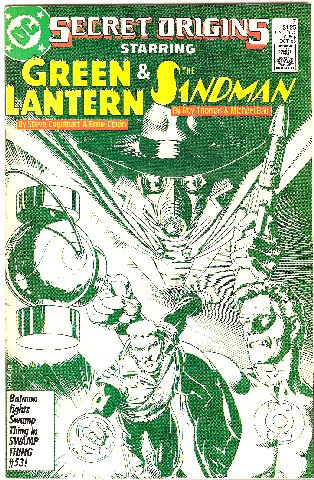 Secret Origins #7 (Green Lantern & The Sandman)