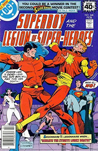 Superboy and the Legion of Super Heroes #248 (DC LOGO)