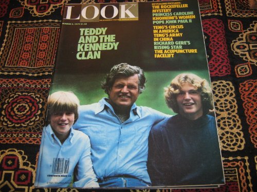 Look Magazine (Ted Kennedy , Teddy & The Kennedy Clan , Princess Caroline , Pope John Paul 2 , Richard gere , Khomeini , Rockefeller, March 5 , 1979)