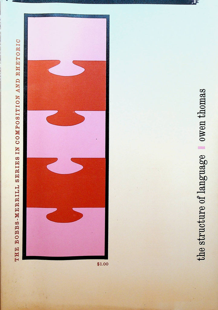 The Structure of Language by Owen Thomas SC 1967