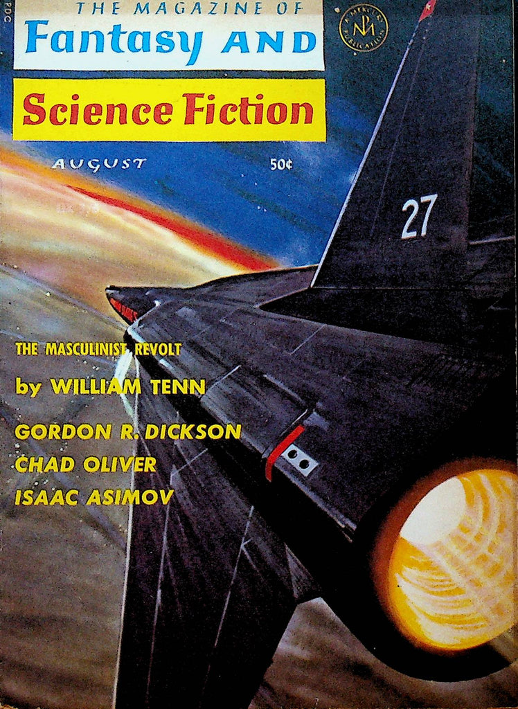 Magazine of Fantasy & Science Fiction August 1965
