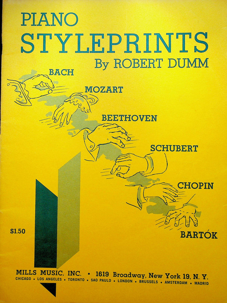 Piano Styleprints by Robert Dumm