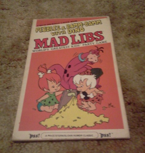 Pebbles and Bamm-Bamm With Dino Mad Libs