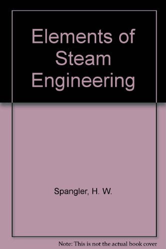 Elements of Steam Engineering