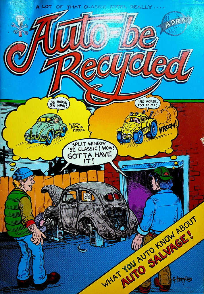 Auto-Be Recycled Comic Book