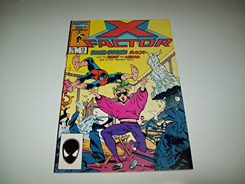 X-FACTOR #12 MARVEL COMIC BOOK 1987