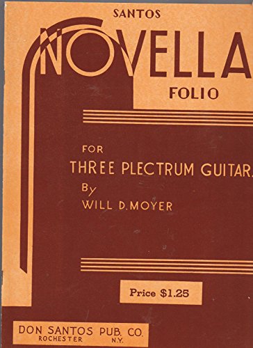 Santos Novella Folio for Three Plectrum Guitar
