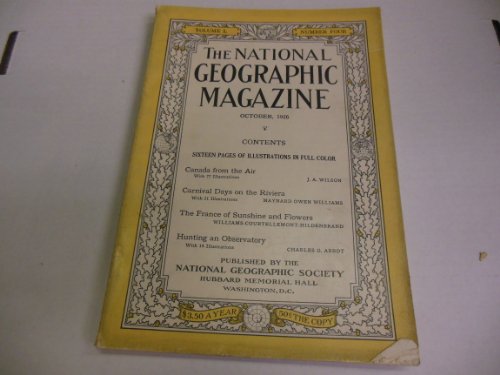 NATIONAL GEOGRAPHIC MAGAZINE OCTOBER, 1926