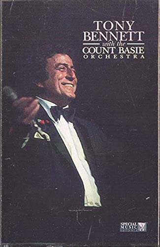 TONY BENNETT: Tony Bennett With the Count Basie Orchestra Cassette Tape