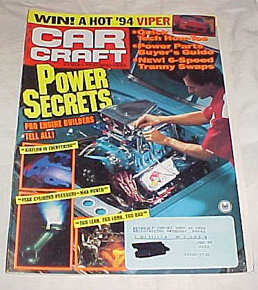 Car Craft (Street Performance) January 1994