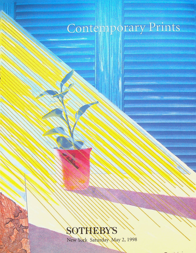 Sotheby's Auction Catalog Contemporary Prints May 2 1998